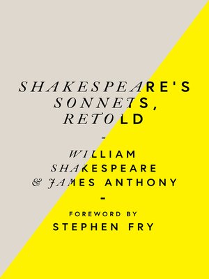 cover image of Shakespeare's Sonnets, Retold